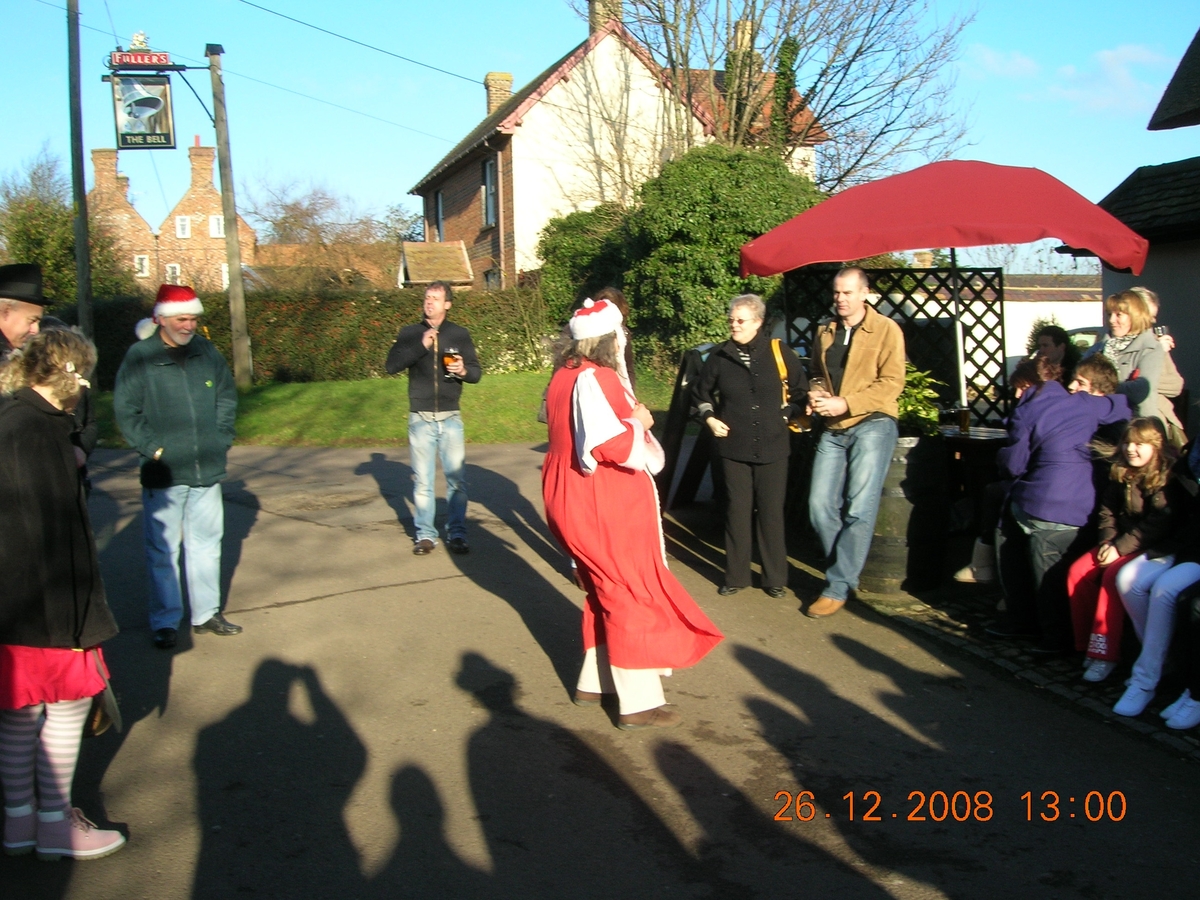 Father Christmas introduces the audience to the cast